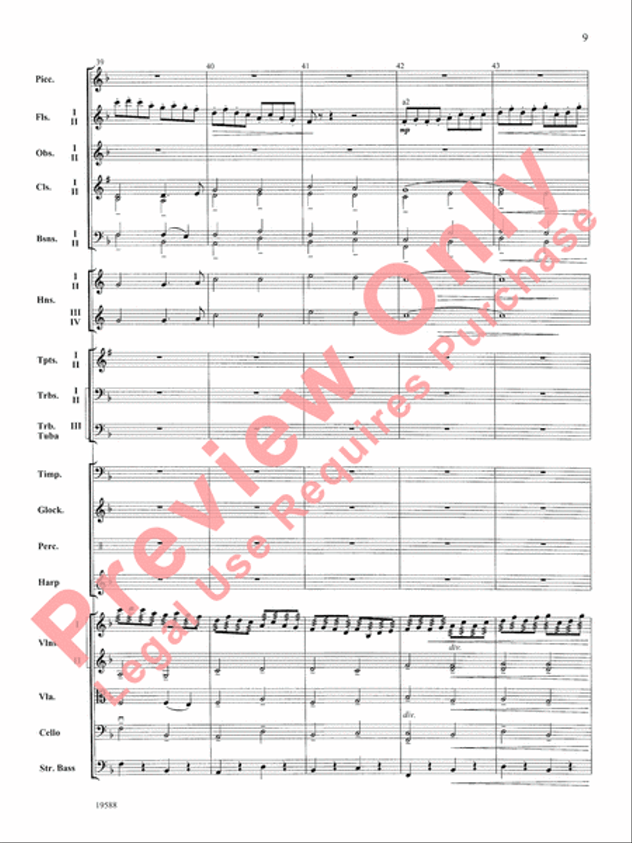 Camp Meeting Camp Meeting Full Orchestra scores gallery preview page 10