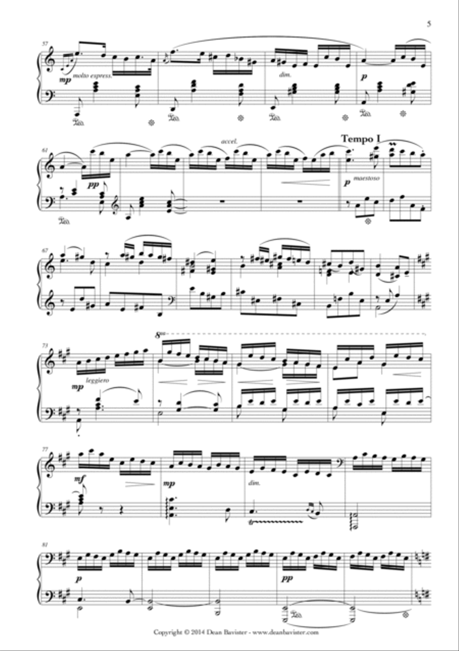Adagio & Rondo Grazioso for Piano (Opus 22) Piano Solo scores gallery preview page 6