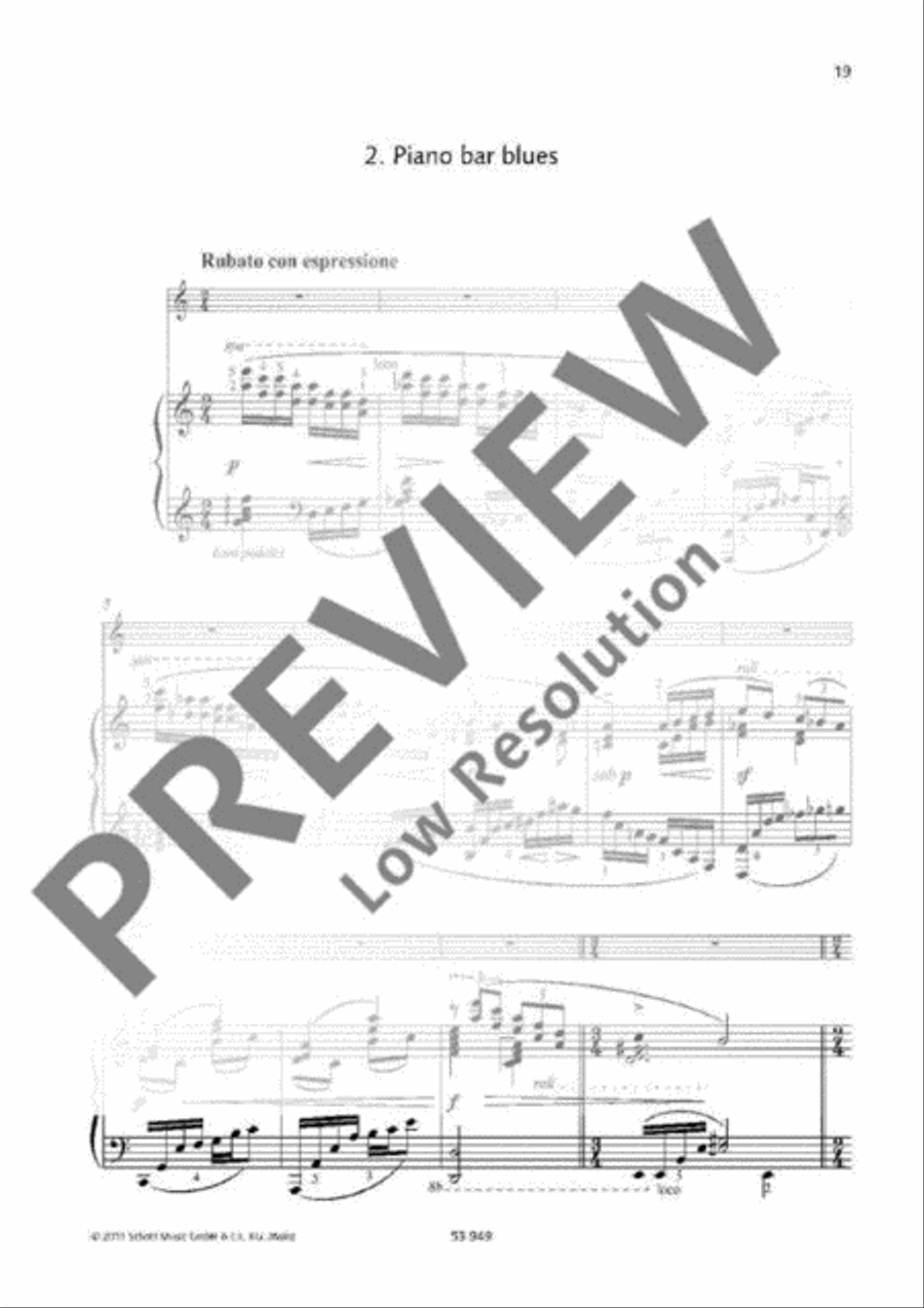 Jazz Suite Flute Solo scores gallery preview page 19