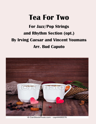 Tea For Two Bossa Nova for Jazz/Pop Strings
