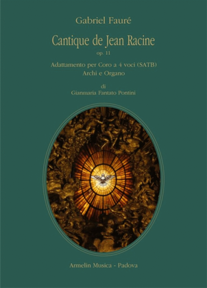 Book cover for Cantique de Jean Racine, op. II