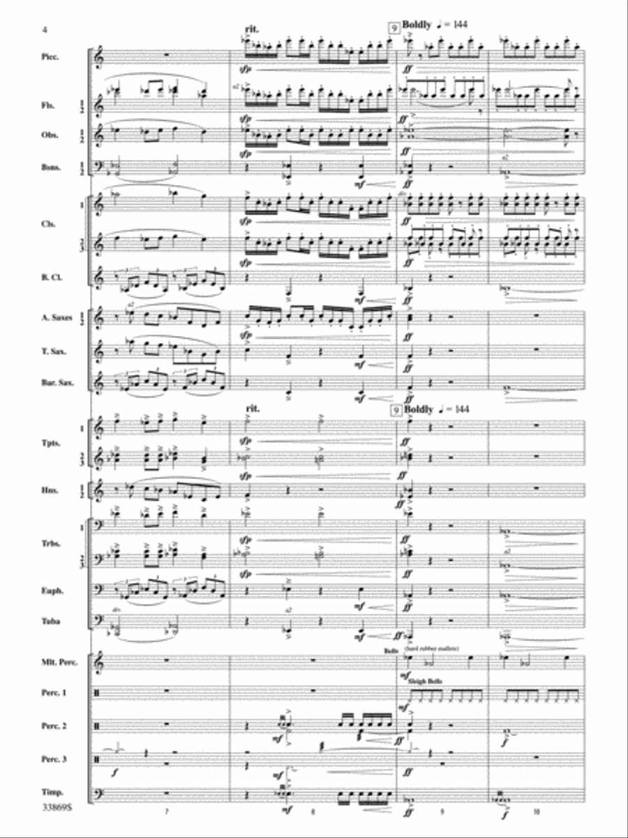 Mt. Everest Mt. Everest Concert Band scores gallery preview page 24