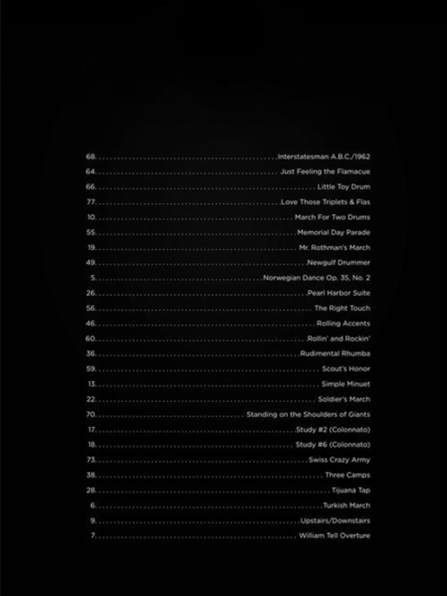 First 50 Solos You Should Play on Snare Drum Percussion scores gallery preview page 4