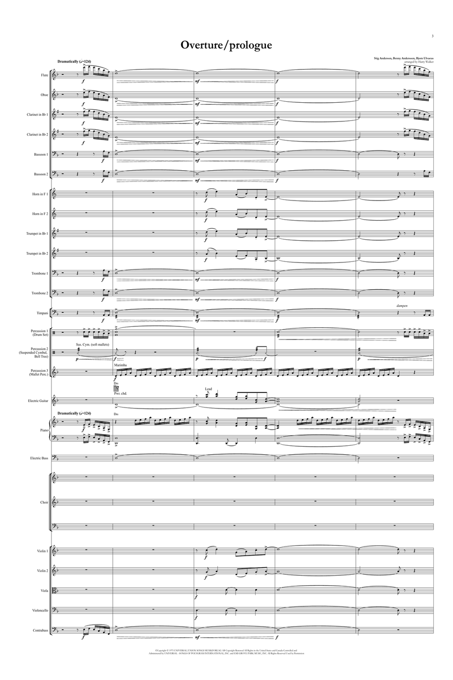 Overture/prologue Full Orchestra scores gallery preview page 4