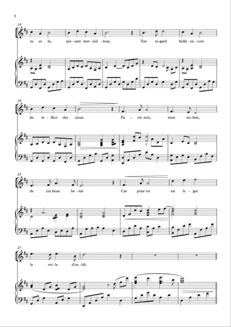 Souviens Toi, LDS Hymn SSAA scores gallery preview page 4
