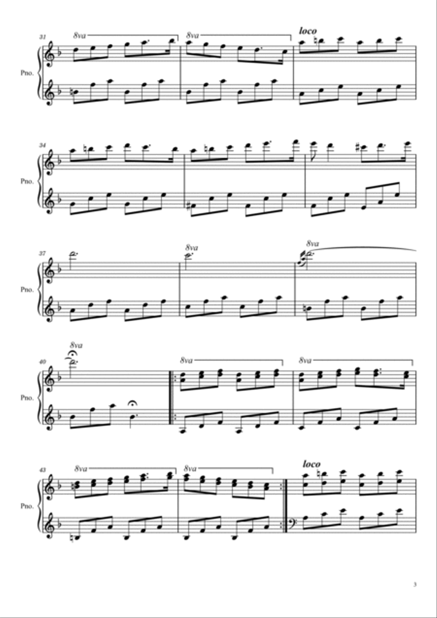 Cristofori's Dream Piano Solo scores gallery preview page 3