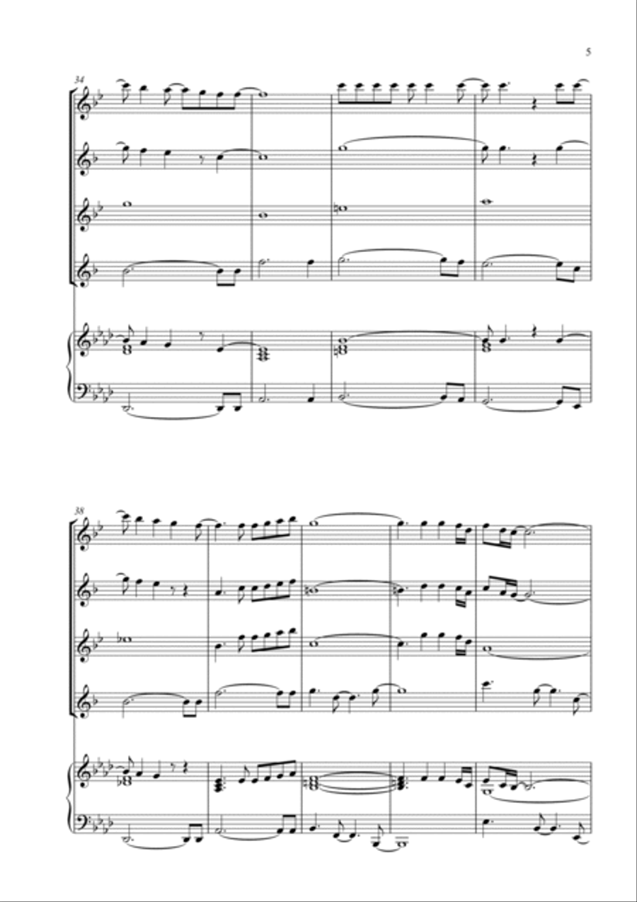 Take My Breath Away (love Theme) Tenor Saxophone scores gallery preview page 5