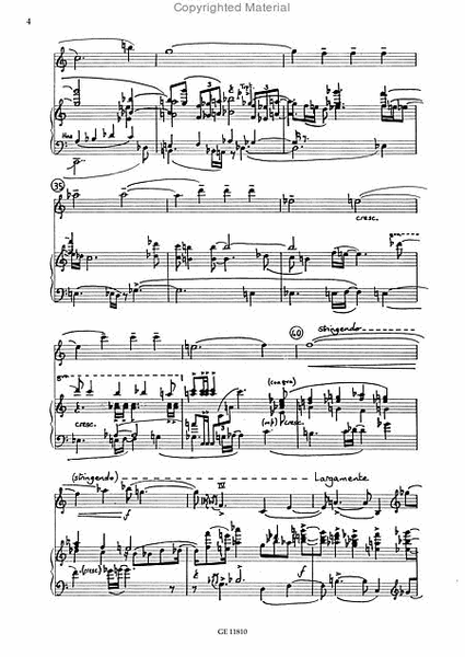 Konsert for viola och orkester - Klaverutdrag