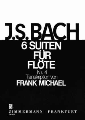 Book cover for Six Suites BWV 1010