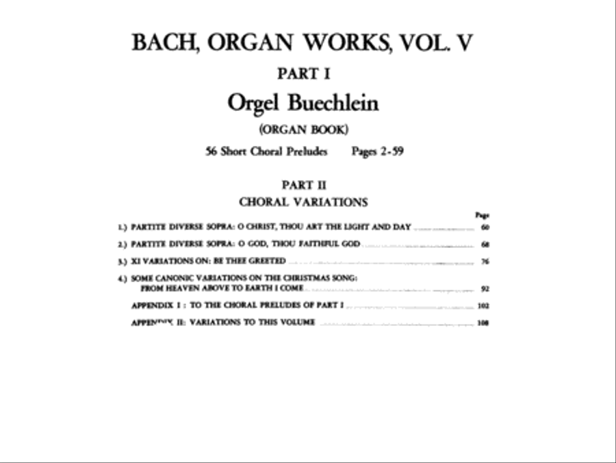 Complete Organ Works, Volume 5