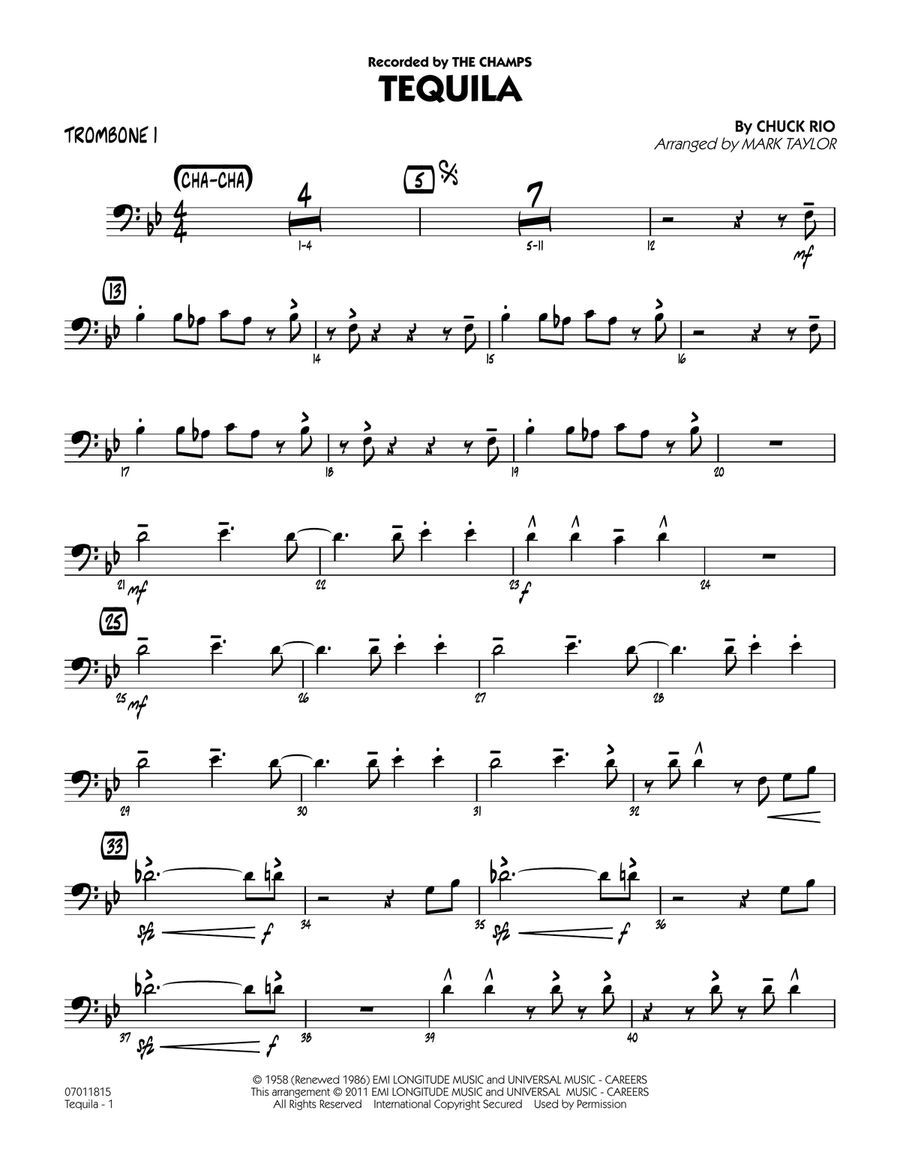 Tequila - Trombone 1