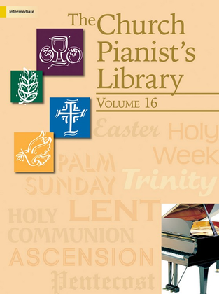 Book cover for The Church Pianist's Library, Vol. 16