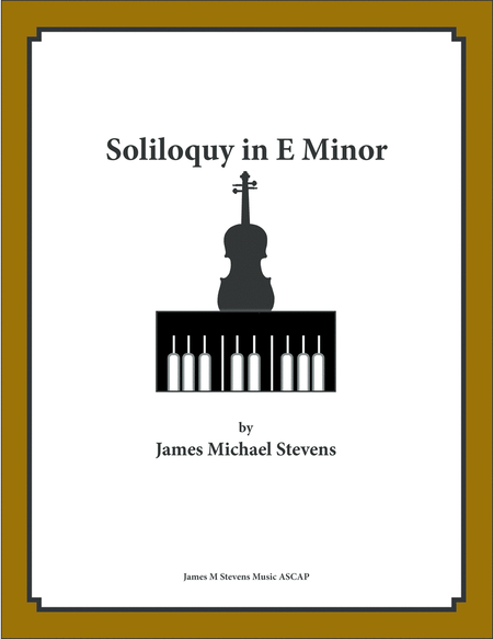 Soliloquy in E Minor - Viola & Piano image number null