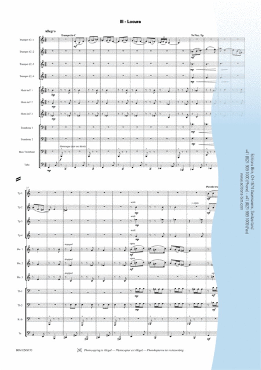 Fierabrass Brass Ensemble scores gallery preview page 10