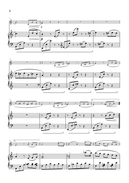 Beethoven • Für Elise / Pour Elise • french horn & piano sheet music image number null