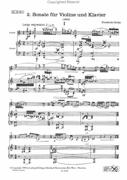 2. Sonate (1953)