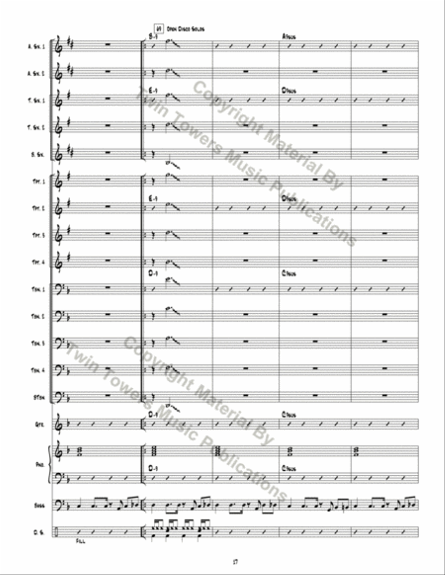 Far Out Far Out Jazz Ensemble scores gallery preview page 18