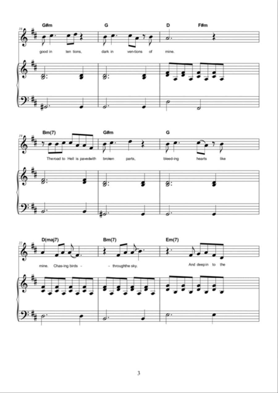 Chasing Birds Chasing Birds 1 Piano, 4-Hands scores gallery preview page 4