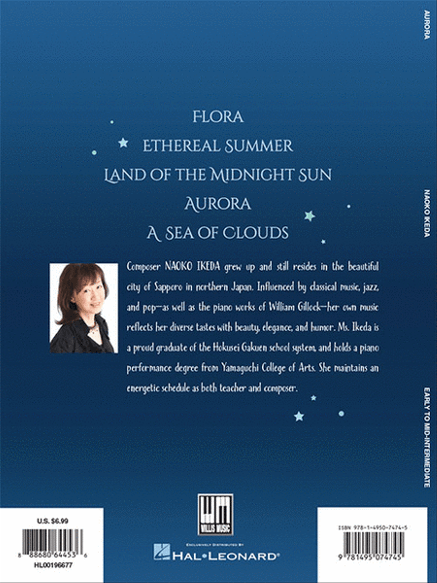 Aurora - 5 Original Piano Solos Inspired by the North Piano Solo scores gallery preview page 6