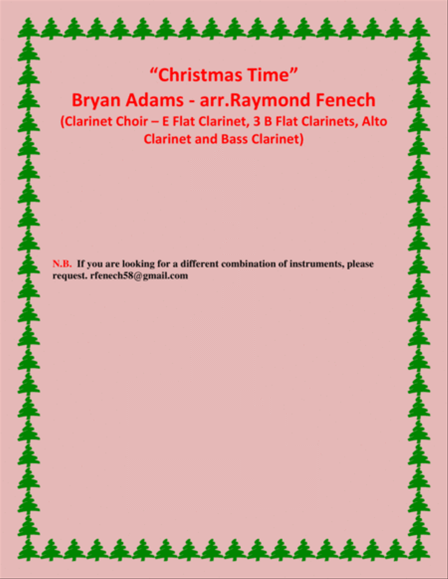 Christmas Time Woodwind Quintet scores gallery preview page 3