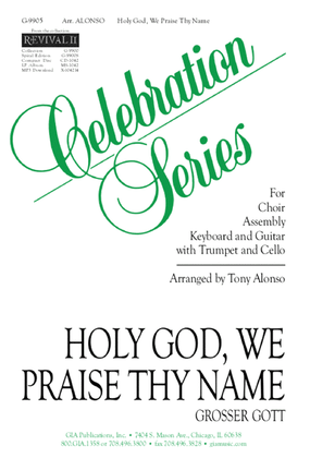Book cover for Holy God, We Praise Thy Name
