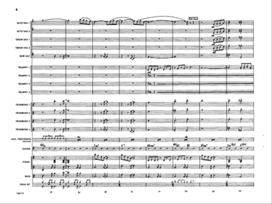 Buffalo Wings Jazz Ensemble scores gallery preview page 6