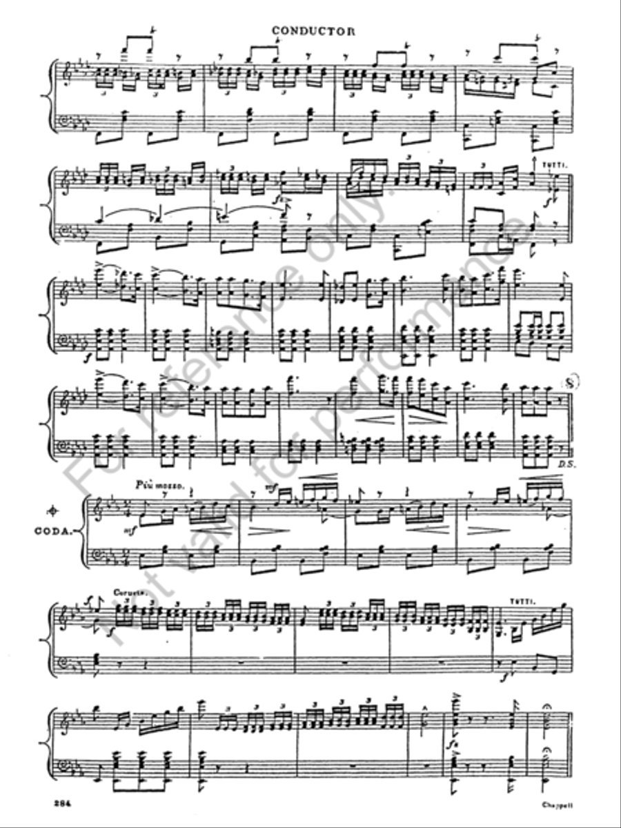 The Friendly Rivals The Friendly Rivals Concert Band scores gallery preview page 5