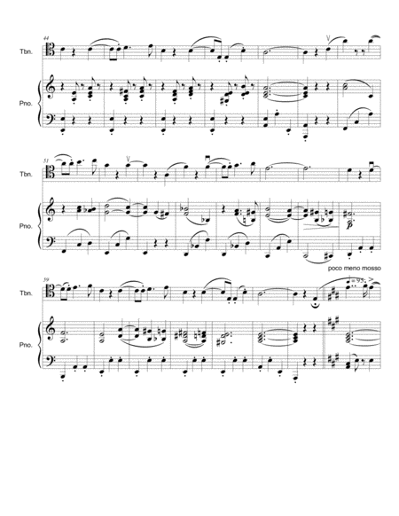 Liebesleid [Love's Sorrow] arranged for Tenor Trombone and piano image number null