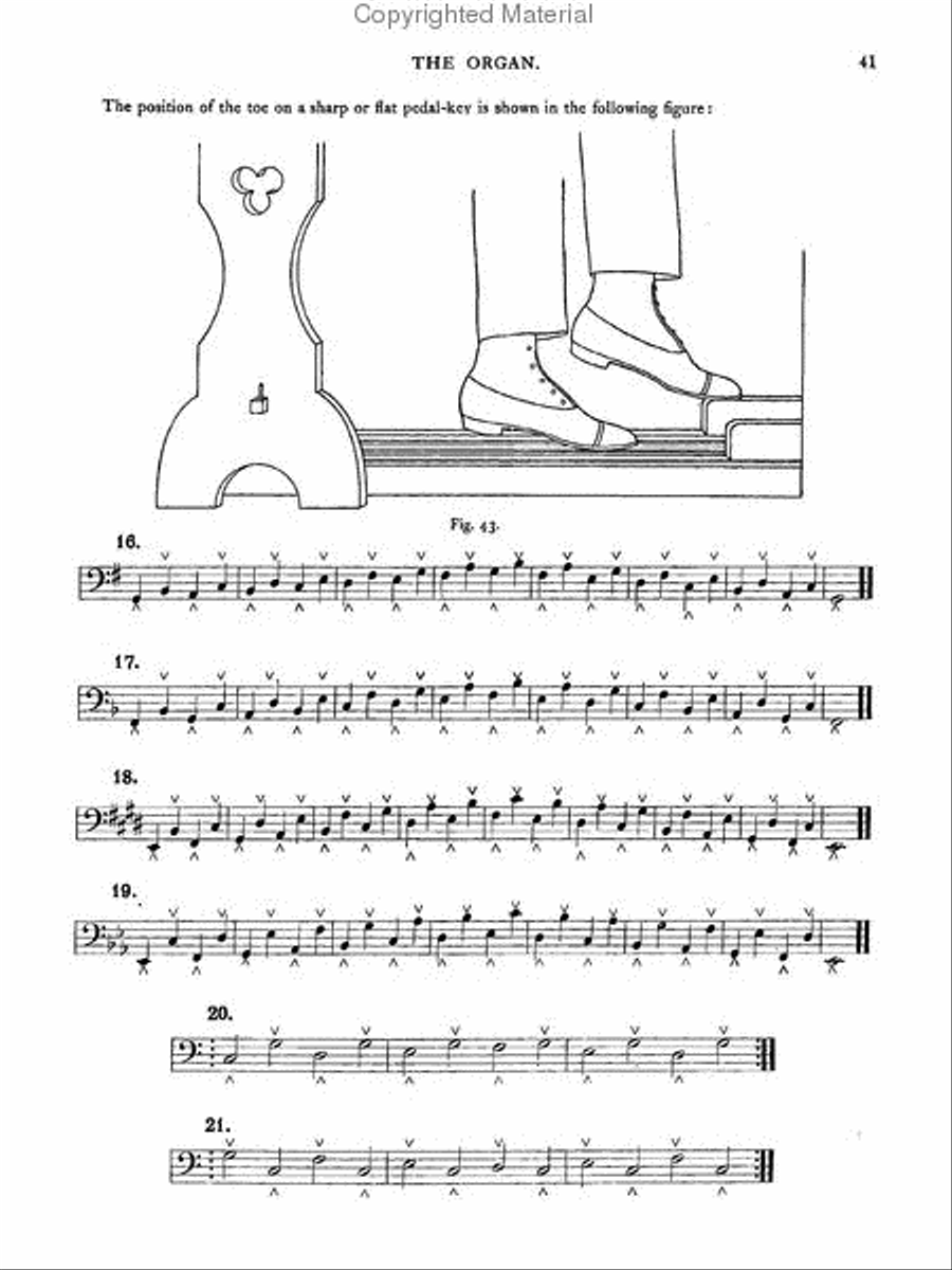 Complete Organ Method -- A Classic Text on Organ Technique Organ scores gallery preview page 3