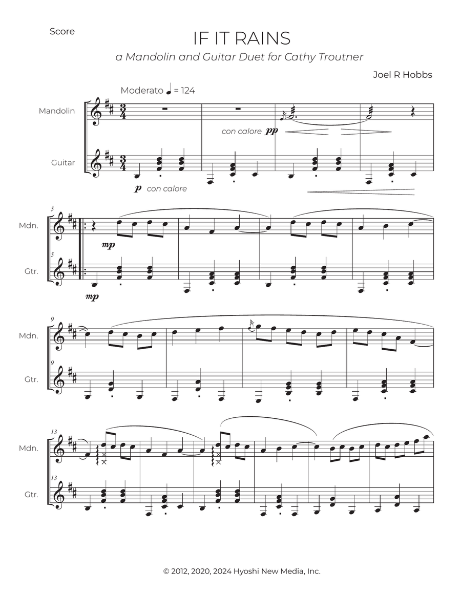 If It Rains Acoustic Guitar scores gallery preview page 2