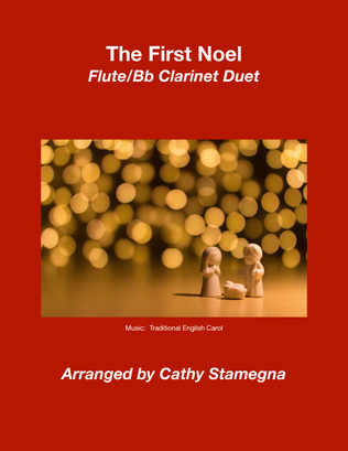 Book cover for The First Noel (Flute/Bb Clarinet Duet)