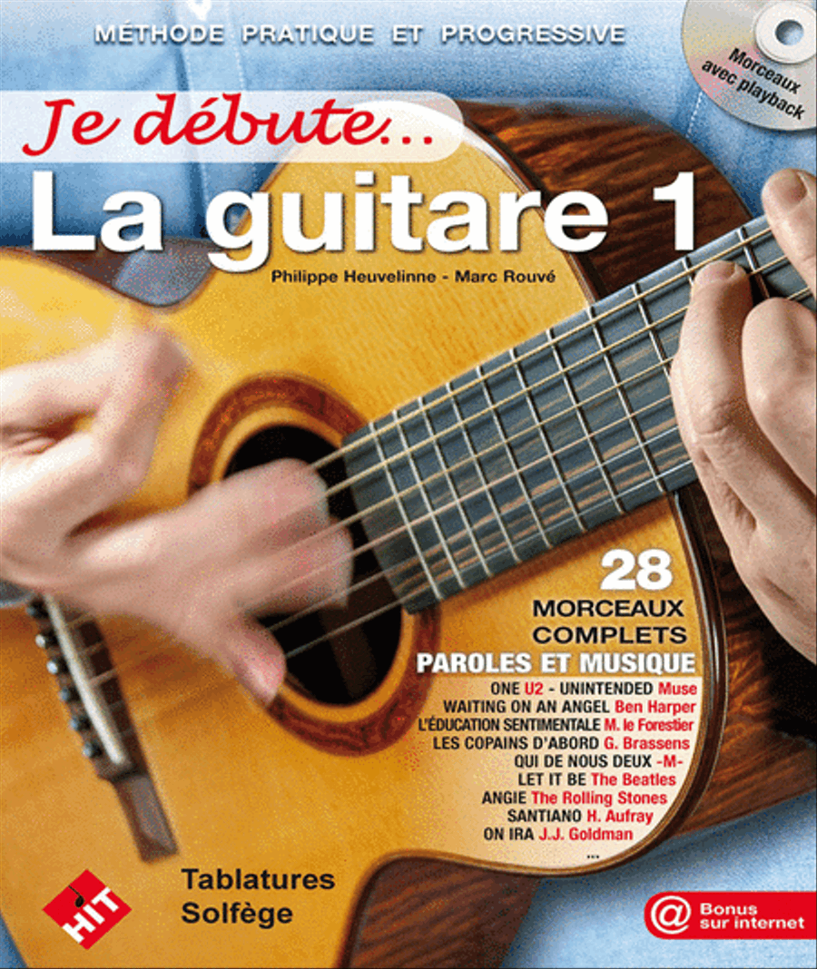 Je Débute la Guitare 1 Je Débute la Guitare 1 Guitar scores gallery preview page 1