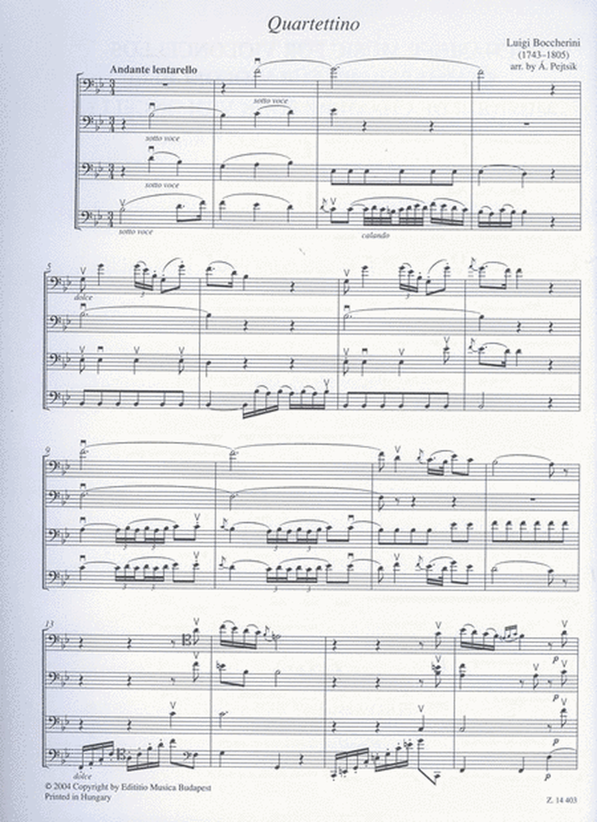 Chamber Music for/ Kammermusik für Violoncelli 3