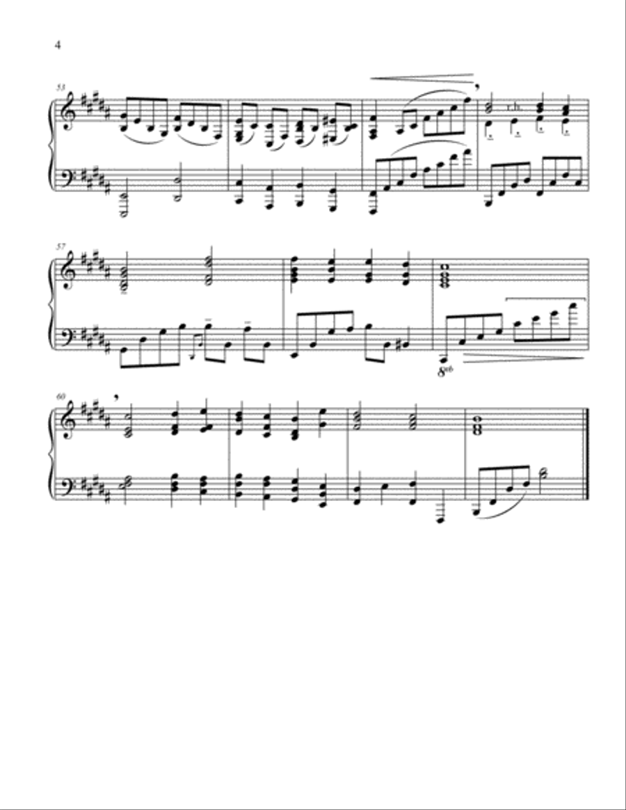 Let the Amen Resound! Piano Solo scores gallery preview page 6