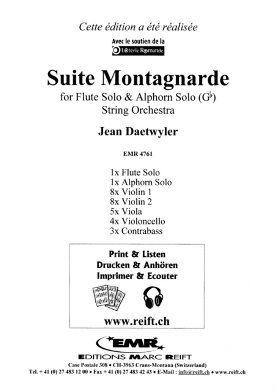 Suite Montagnarde String Orchestra scores gallery preview page 2