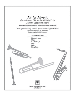 Book cover for Air for Advent
