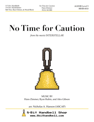 Book cover for No Time For Caution from the Paramount Pictures film INTERSTELLAR