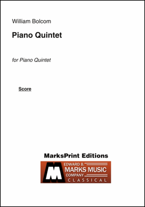 Book cover for Piano Quintet (Piano-Score)
