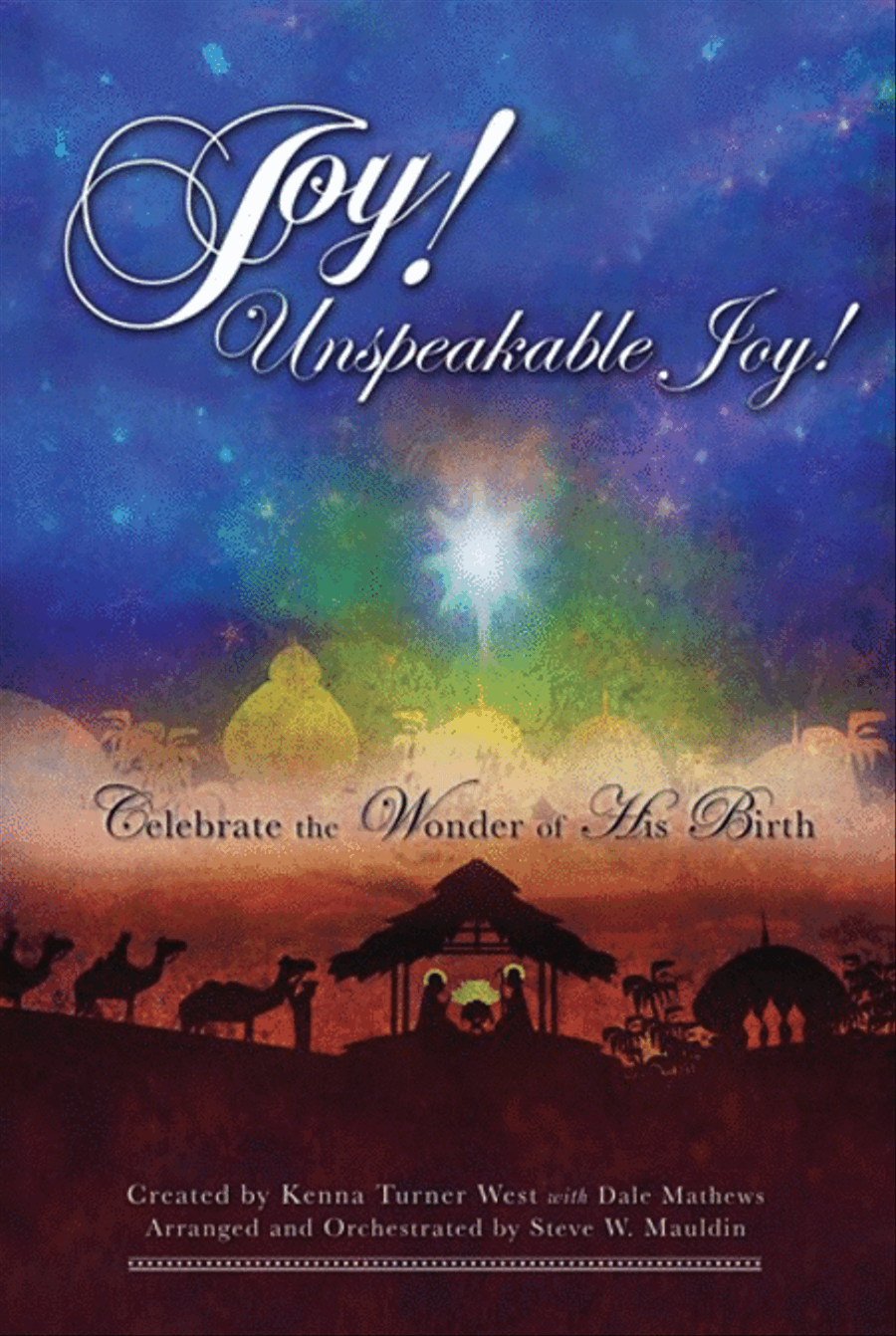 Joy! Unspeakable Joy! - Posters (12-pak) Choir scores gallery preview page 1