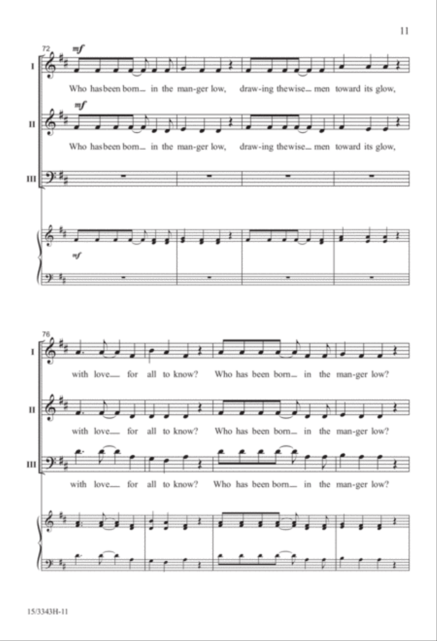 What Is That Star? What Is That Star? 3-Part scores gallery preview page 11