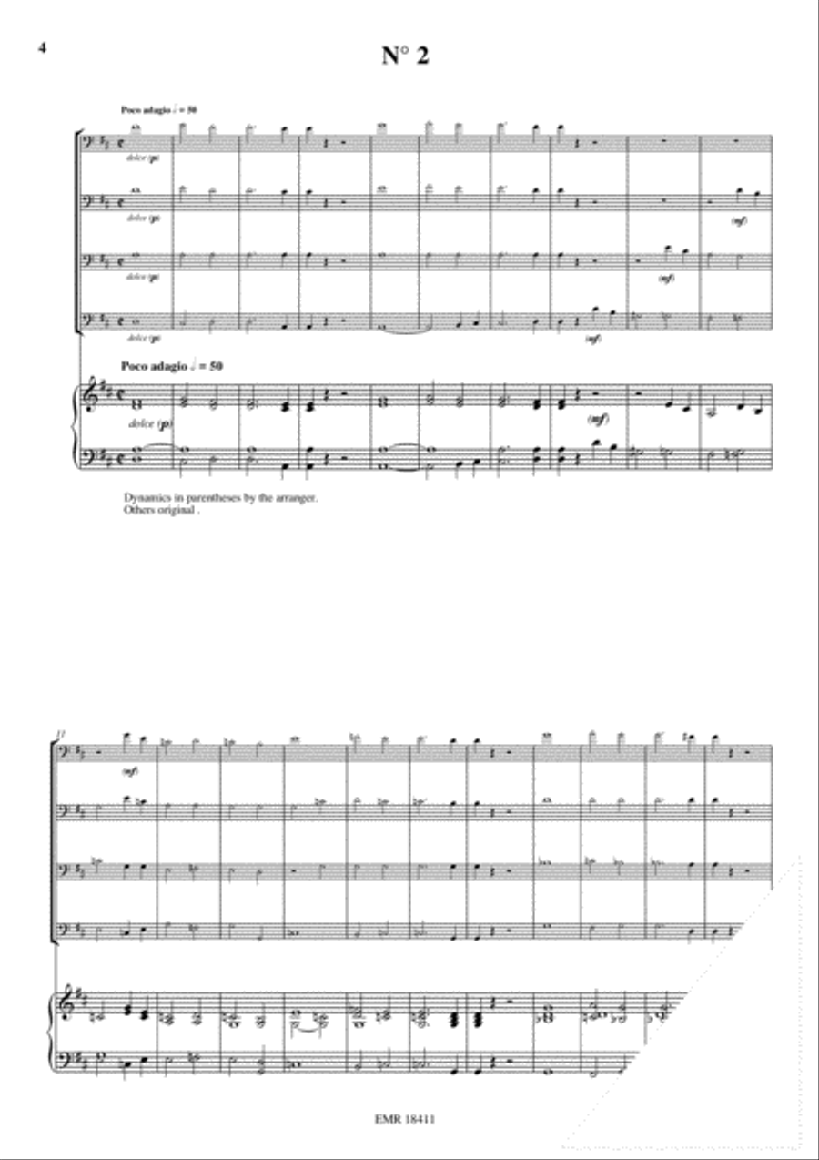 Three Equali Trombone Quartet scores gallery preview page 4