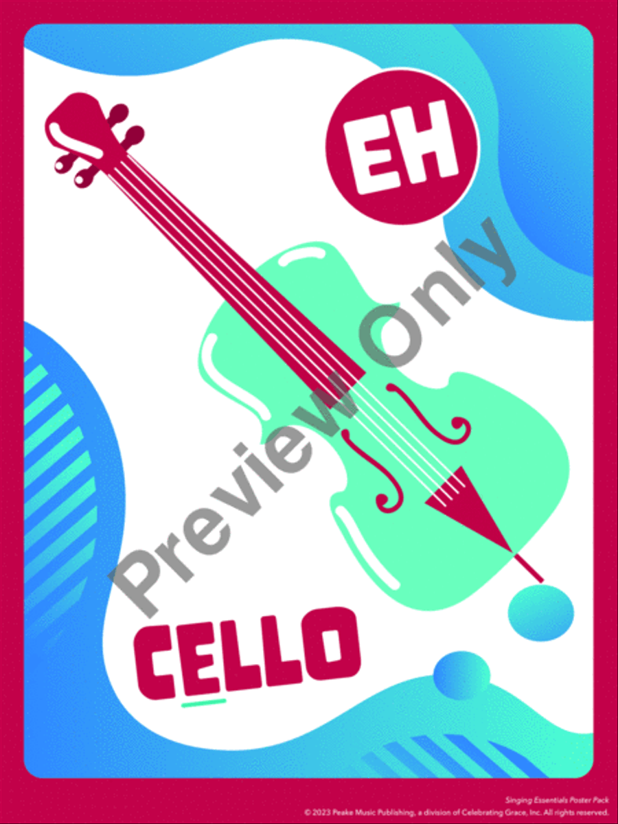 Singing Essentials Poster Pack Posters & Prints scores gallery preview page 11