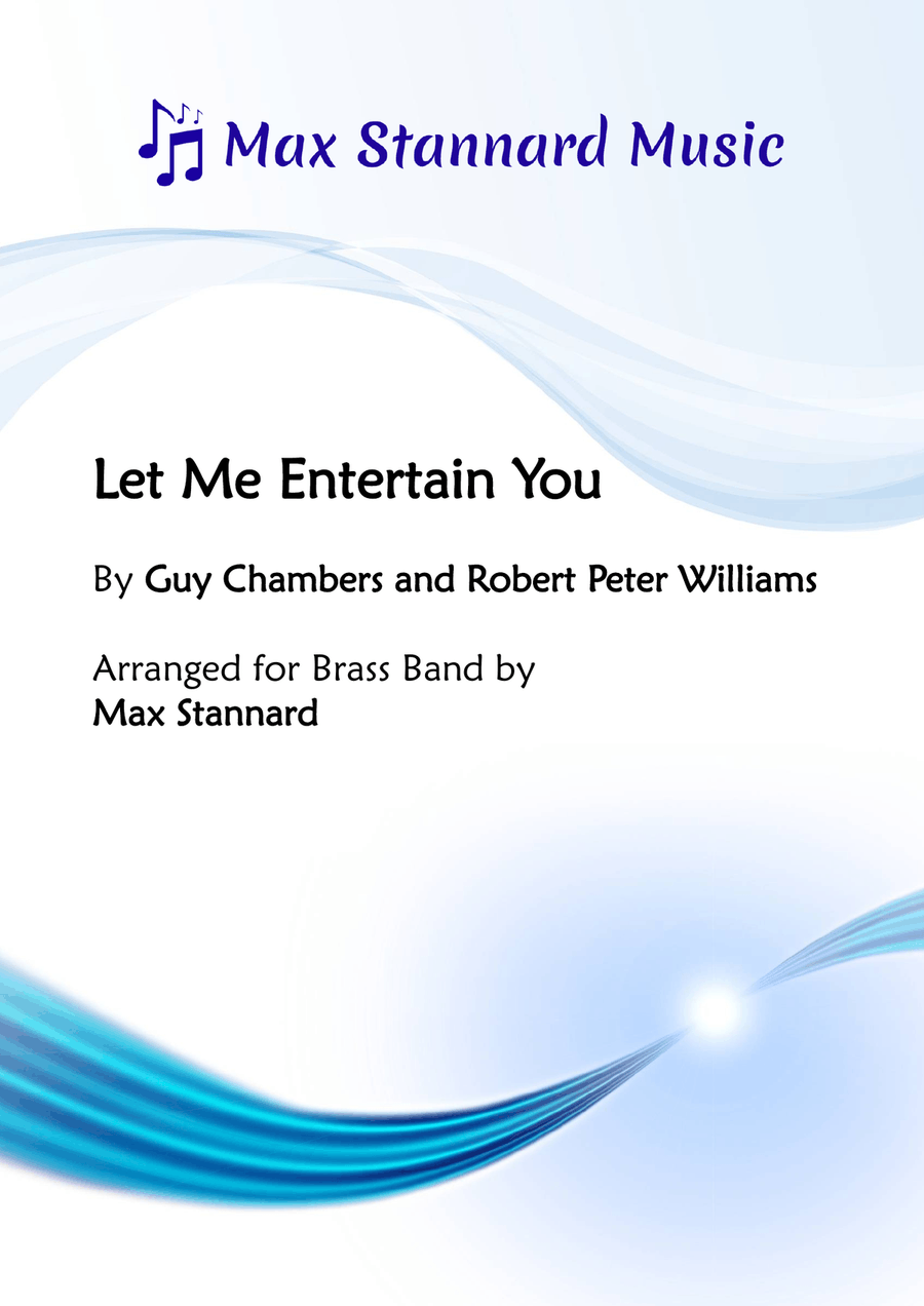 Let Me Entertain You Brass Band scores gallery preview page 1