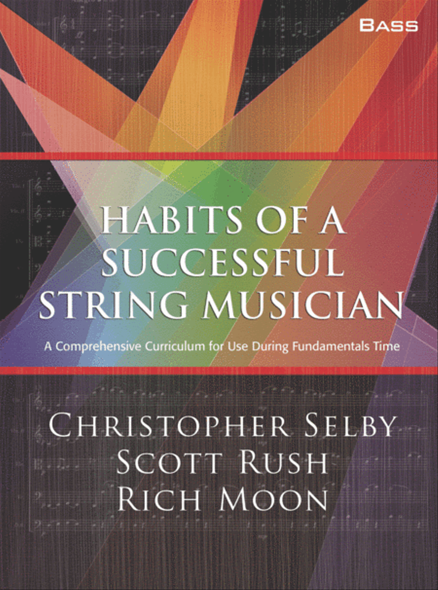 Habits of a Successful String Musician - Bass Concert Band Methods scores gallery preview page 1