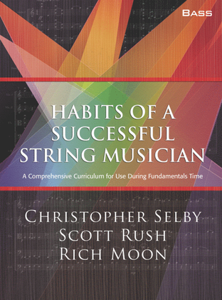 Book cover for Habits of a Successful String Musician - Bass