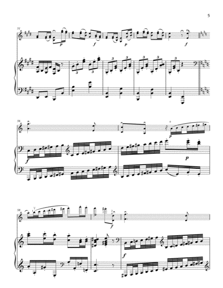 Paganini-Pokhanovski 24 Caprices: #9 for violin and piano image number null