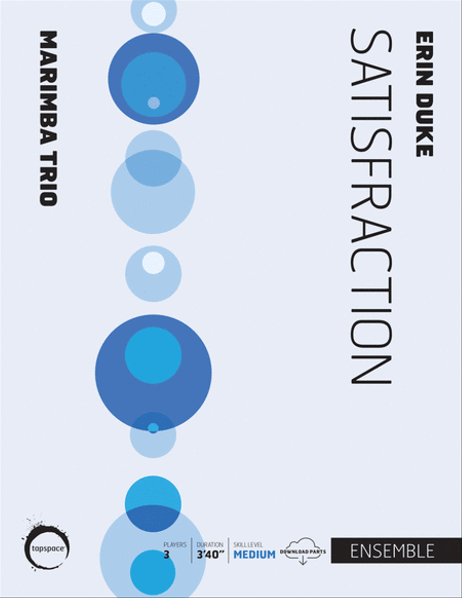 Satisfraction Satisfraction Percussion Ensemble scores gallery preview page 1