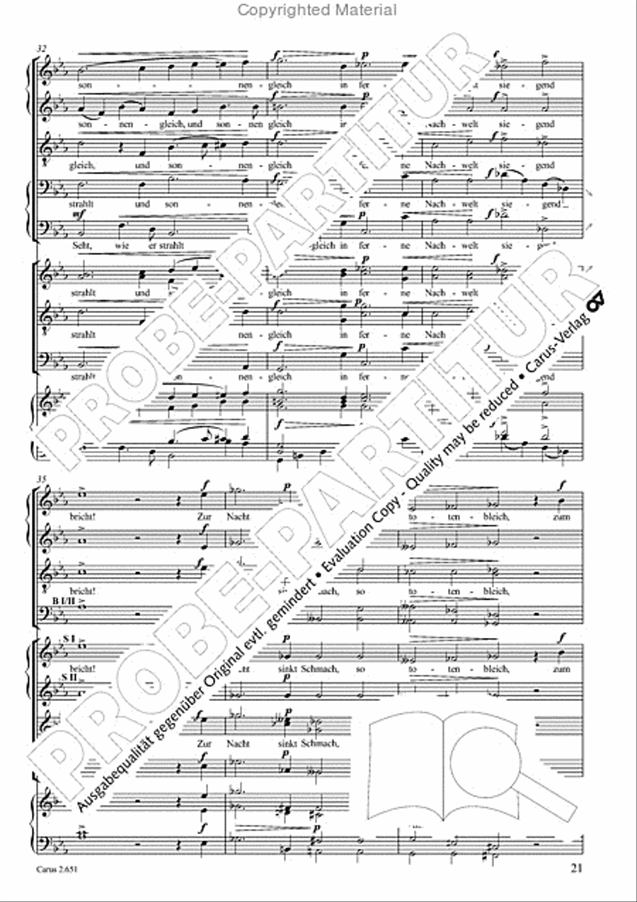Choral collection Great Opera Choruses - Richard Wagner (choir & piano) Choir scores gallery preview page 22