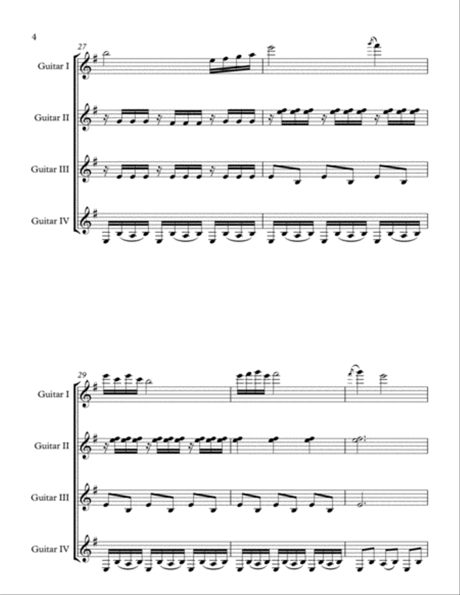 ii. la llorona (leyendas del valle) Small Ensemble scores gallery preview page 4