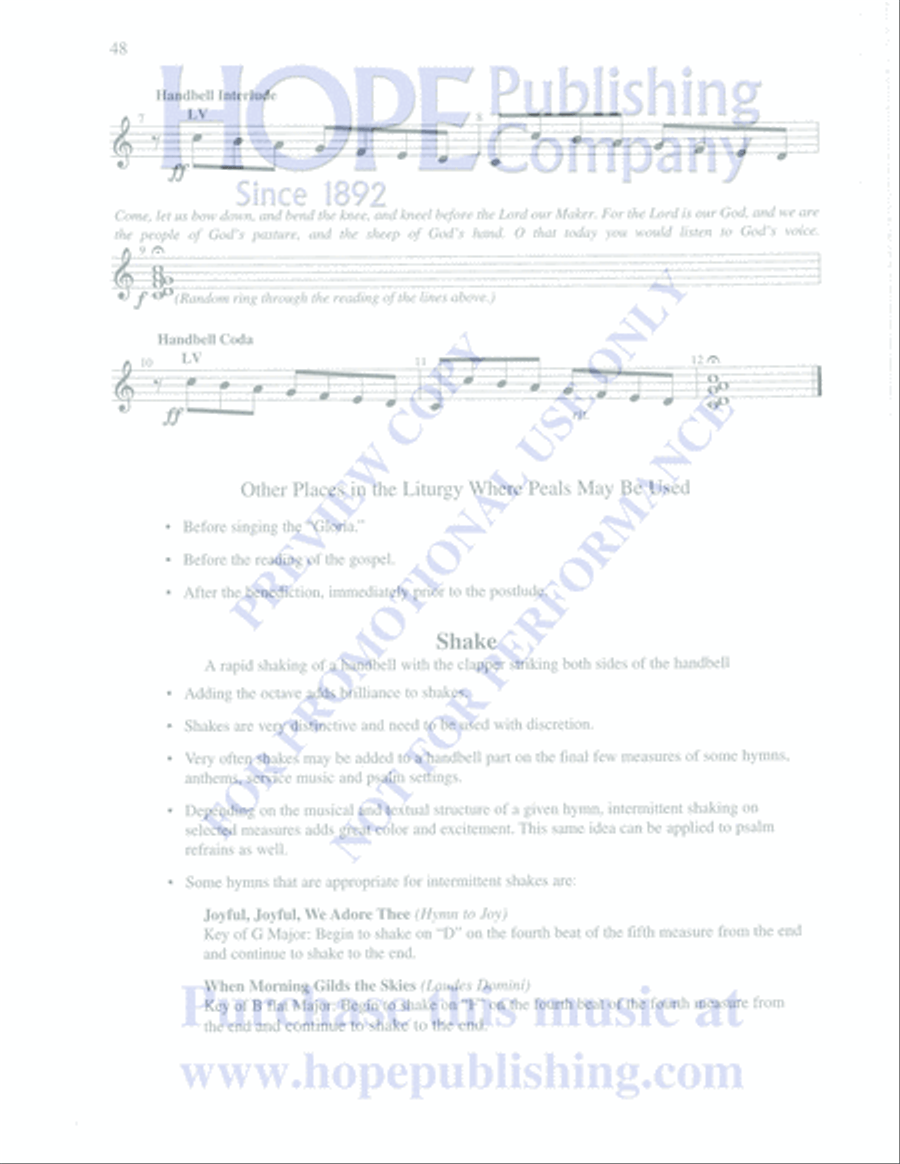 Practical Guide to Arranging Music for Organ, Choir, Handbells & Other Instrumen Choir scores gallery preview page 49